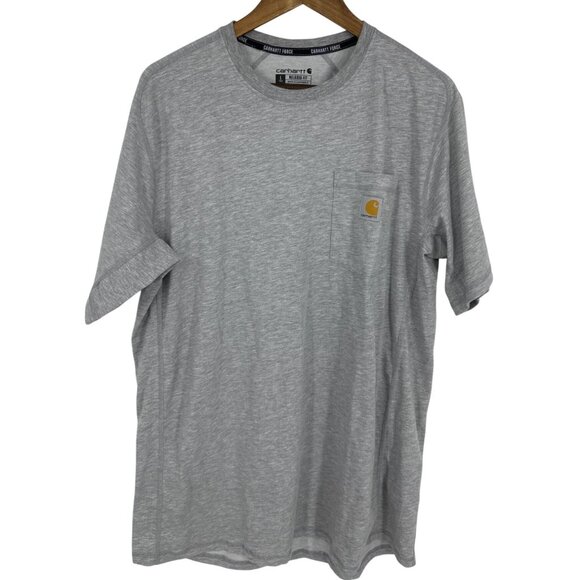 Carhartt Lot of 2 Force Relaxed Fit Pocket T-Shirts Size L Tall - Picture 1 of 13